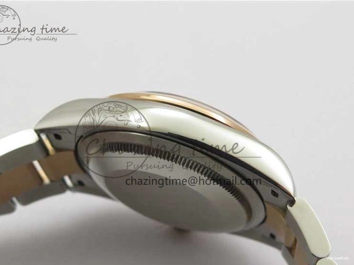 RG BP Best Dial Maker Edition 1:1 Gray Oyster on DateJust SS Roman Bracelet 126201 36 0224